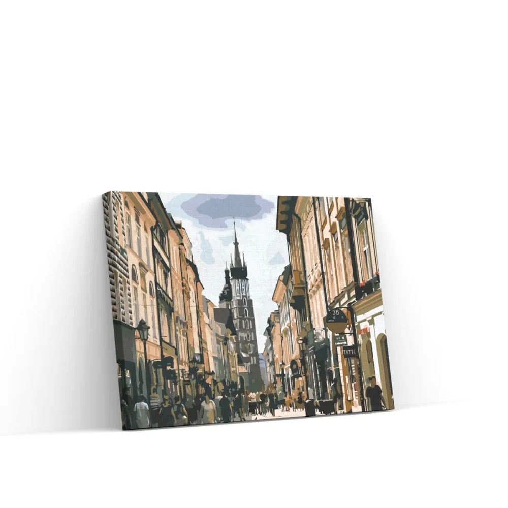 Pintar por números Calle de Cracovia