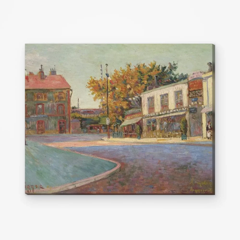 Pintar por Números - Calle de la Estación, Asnières