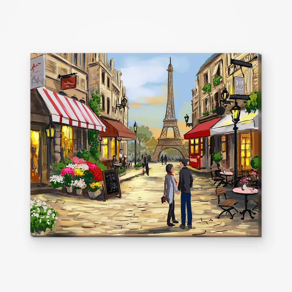 Pintar por Números - Calle de París