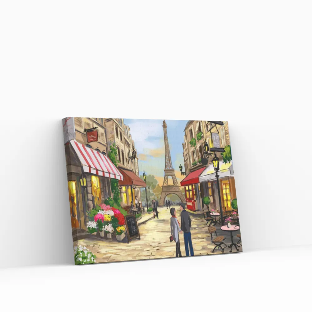 Pintar por números Calle de París
