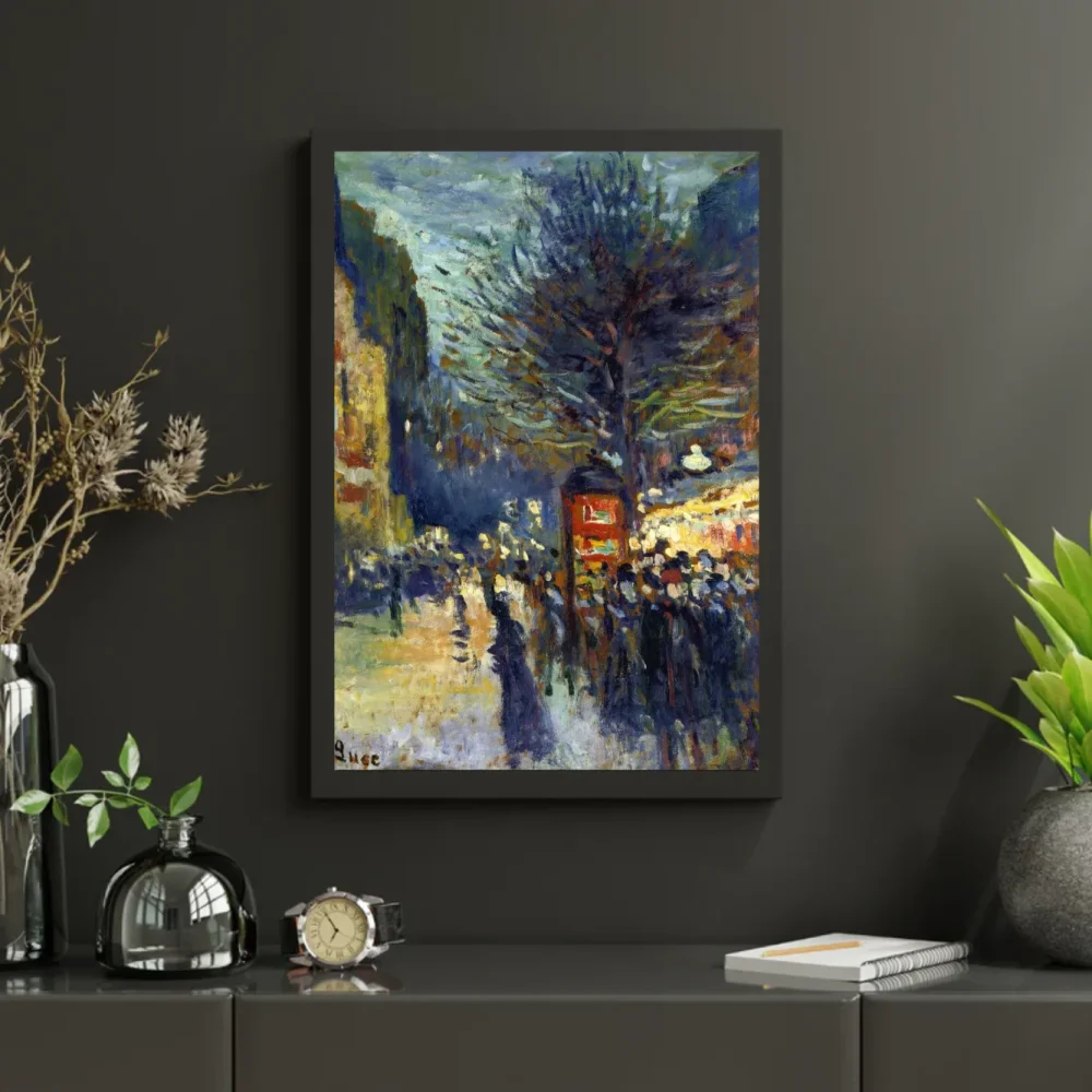 Pintar por números Calle de París - Maximilien Luce – foto 3