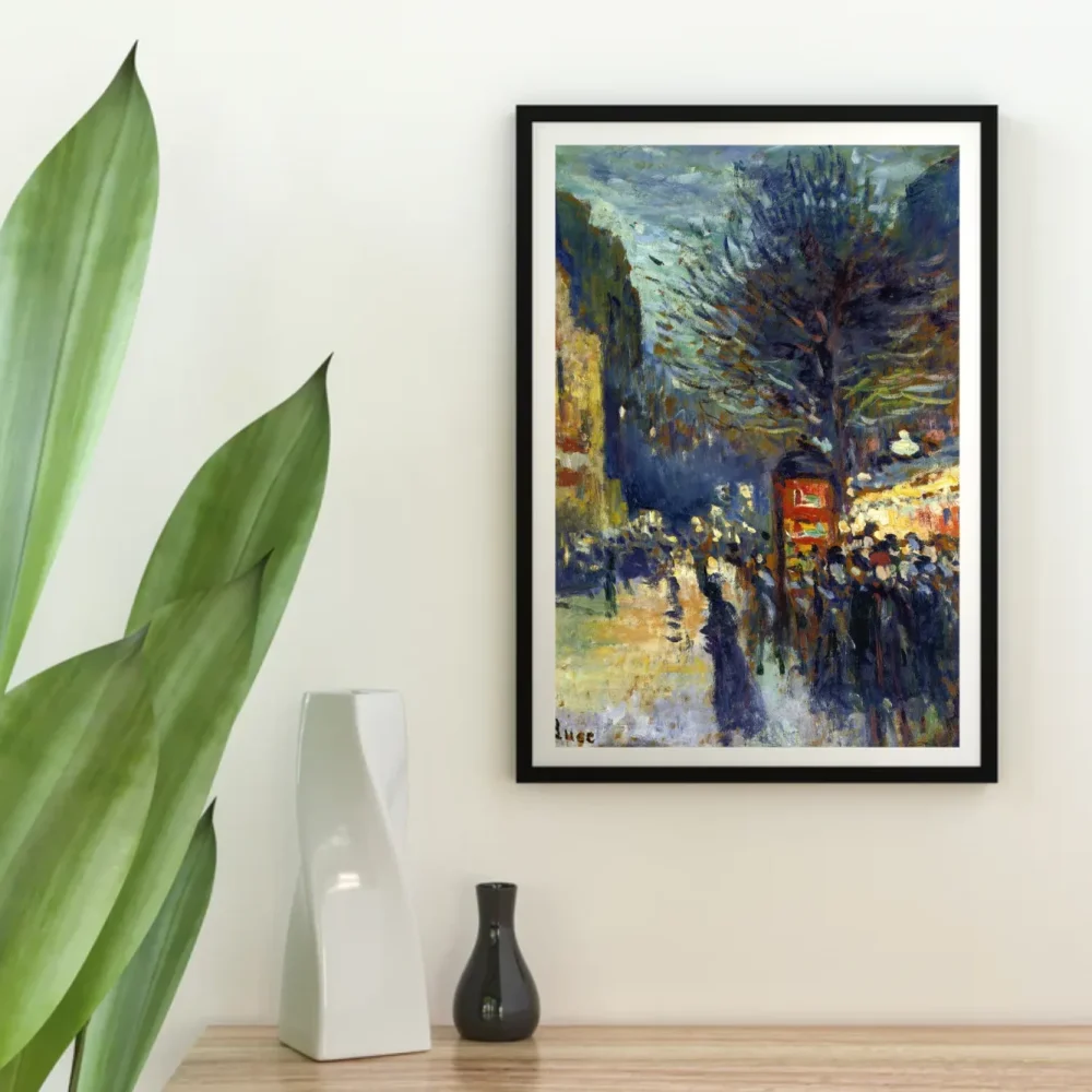 Pintar por números Calle de París - Maximilien Luce – foto 4