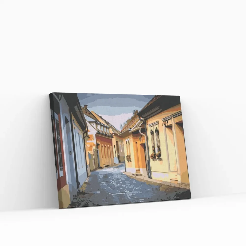Pintar por números Callejón de Esztergom