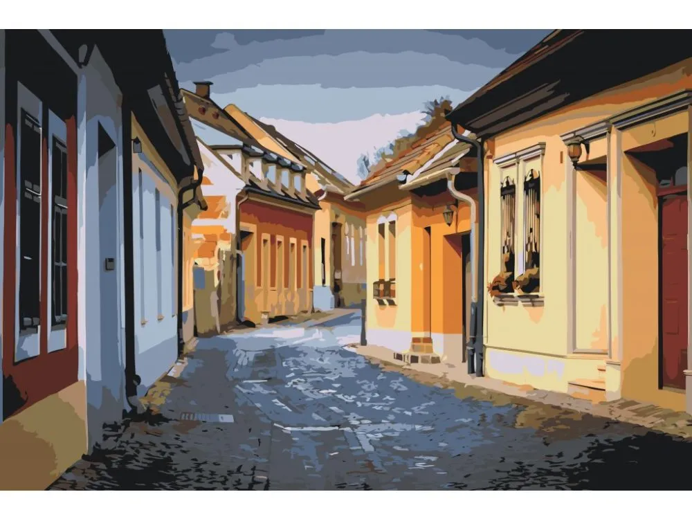 Pintar por números Callejón de Esztergom – foto 2