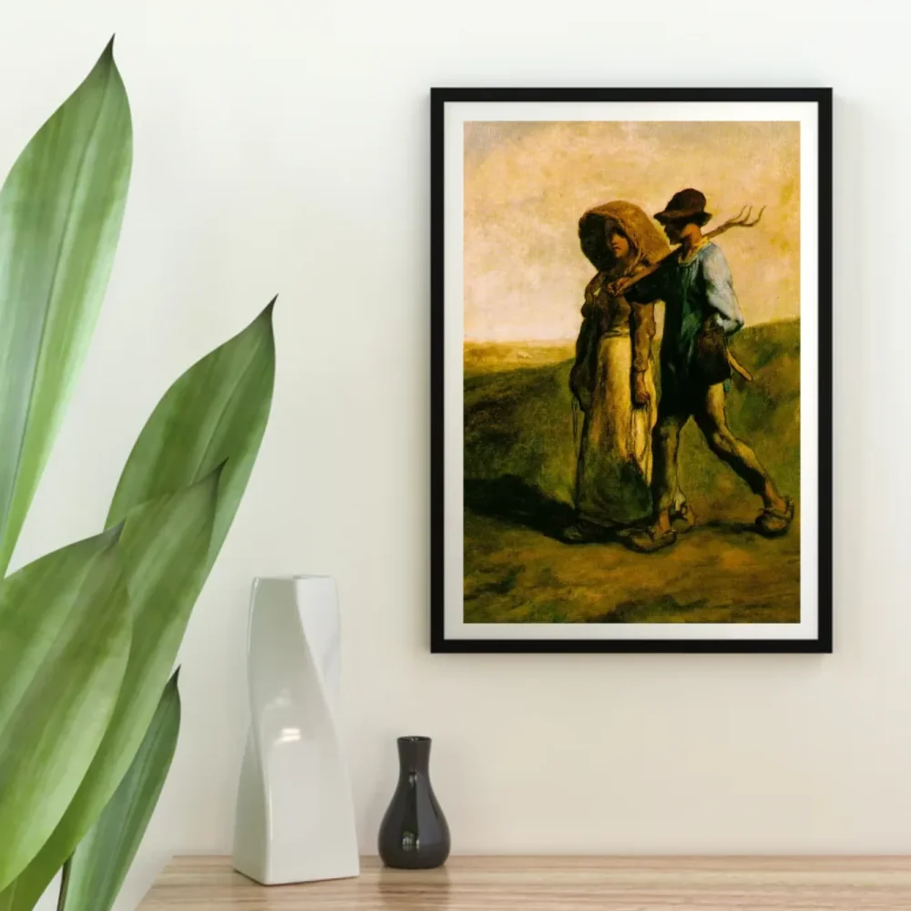 Pintar por números Camino del trabajo, Le Départ pour le travail – foto 4