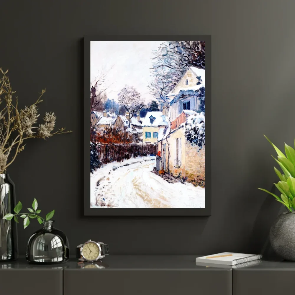 Pintar por números Camino en Louveciennes – foto 3