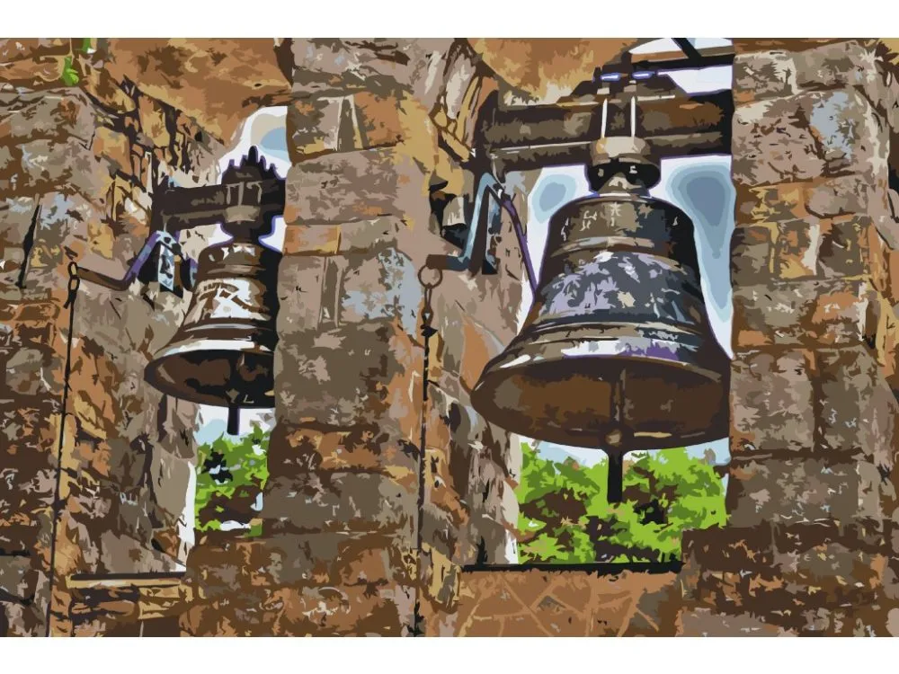 Pintar por números Campanas de bronce de la Pequeña Polonia – foto 2