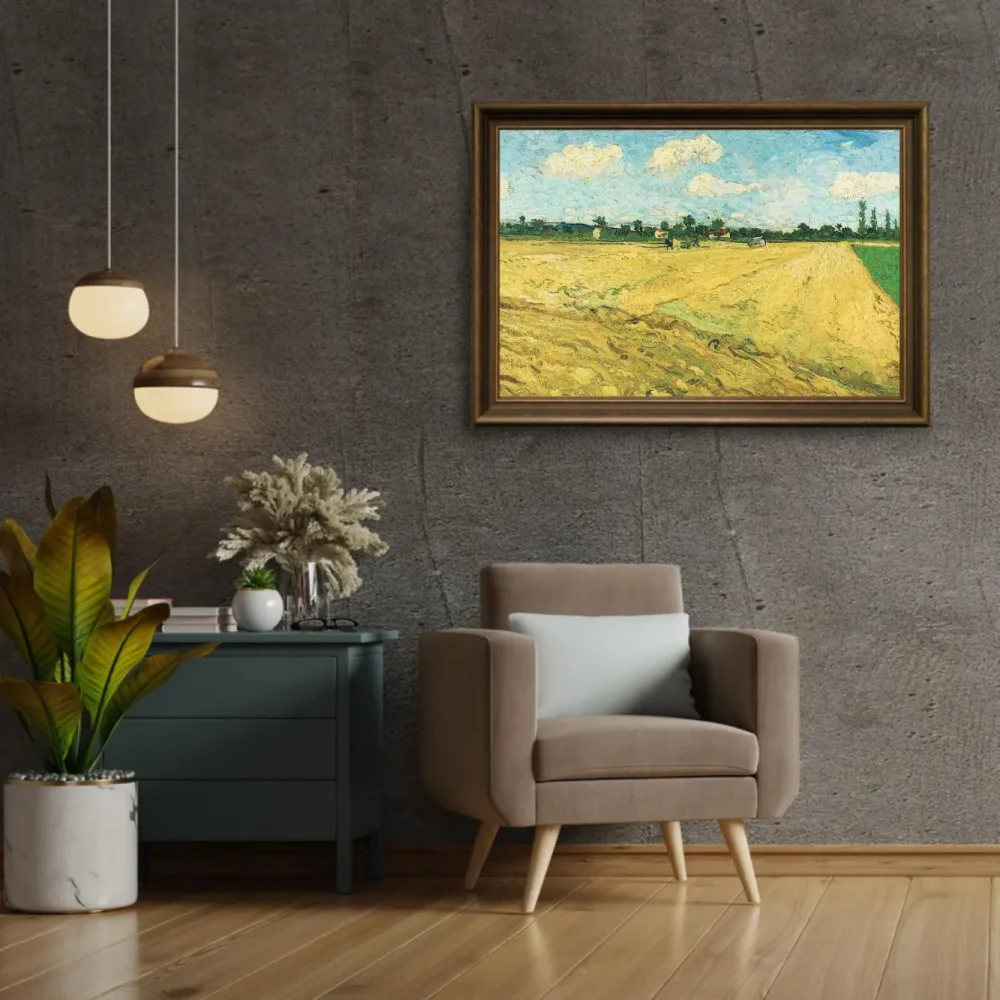 Pintar por números Campo arado - Van Gogh – foto 2