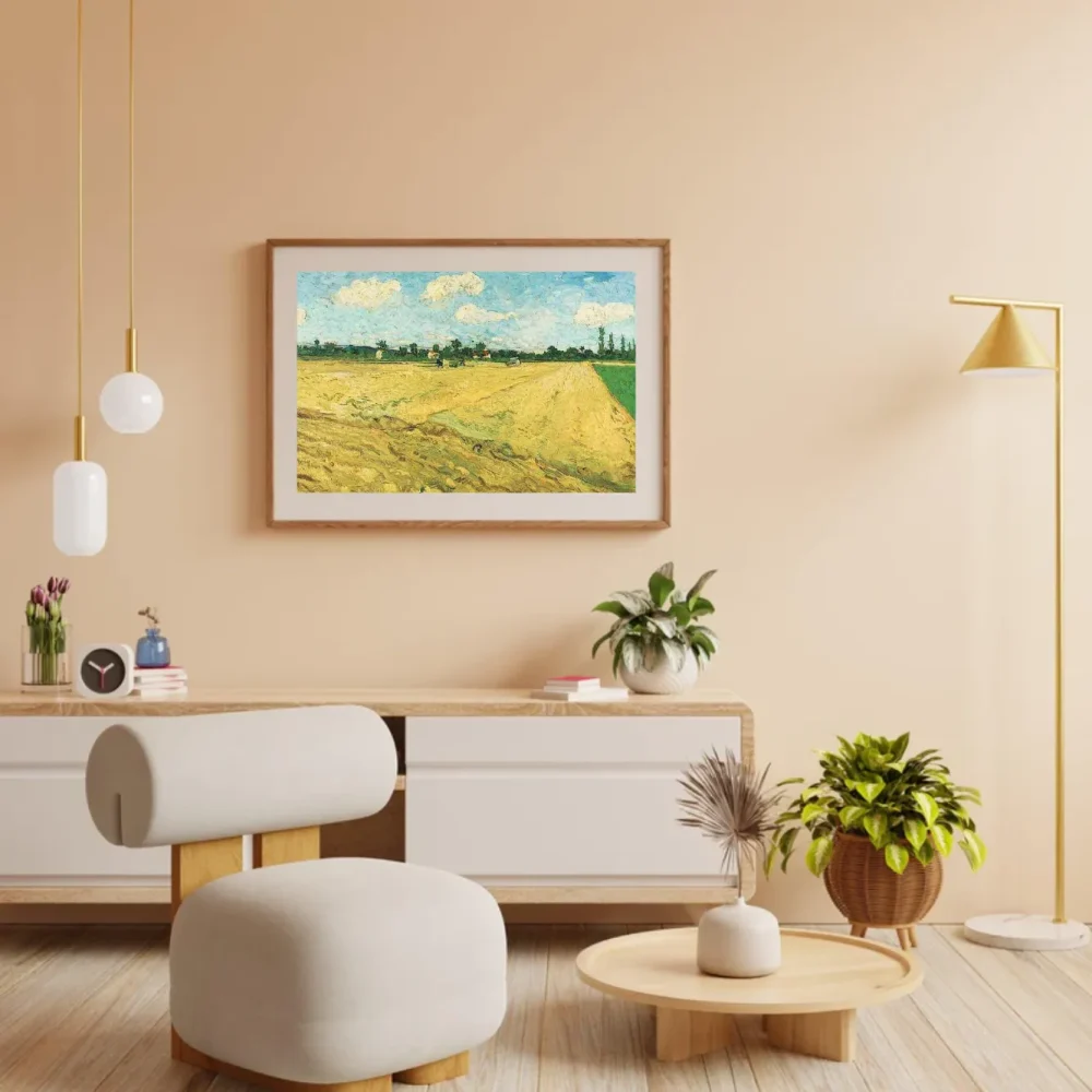 Pintar por números Campo arado - Van Gogh – foto 3