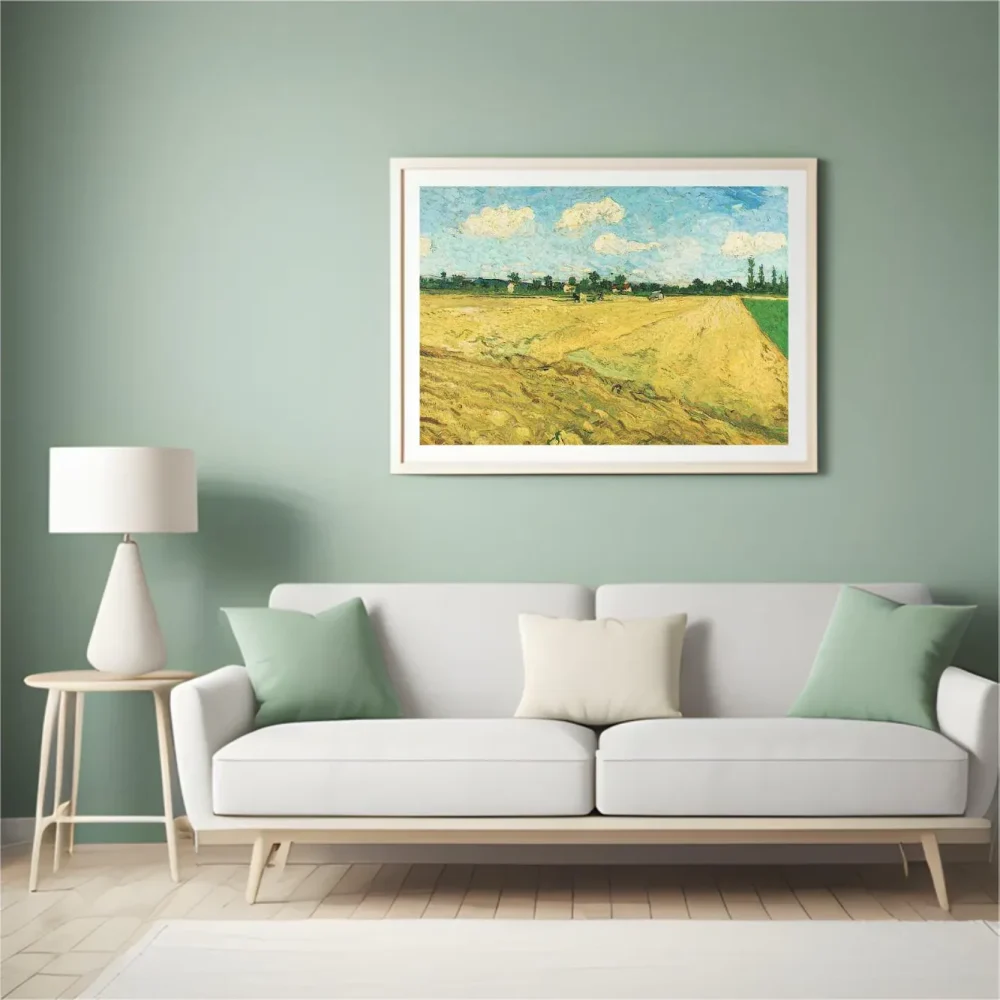 Pintar por números Campo arado - Van Gogh – foto 4