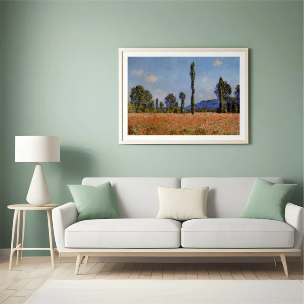 Pintar por números Campo de amapolas – foto 4