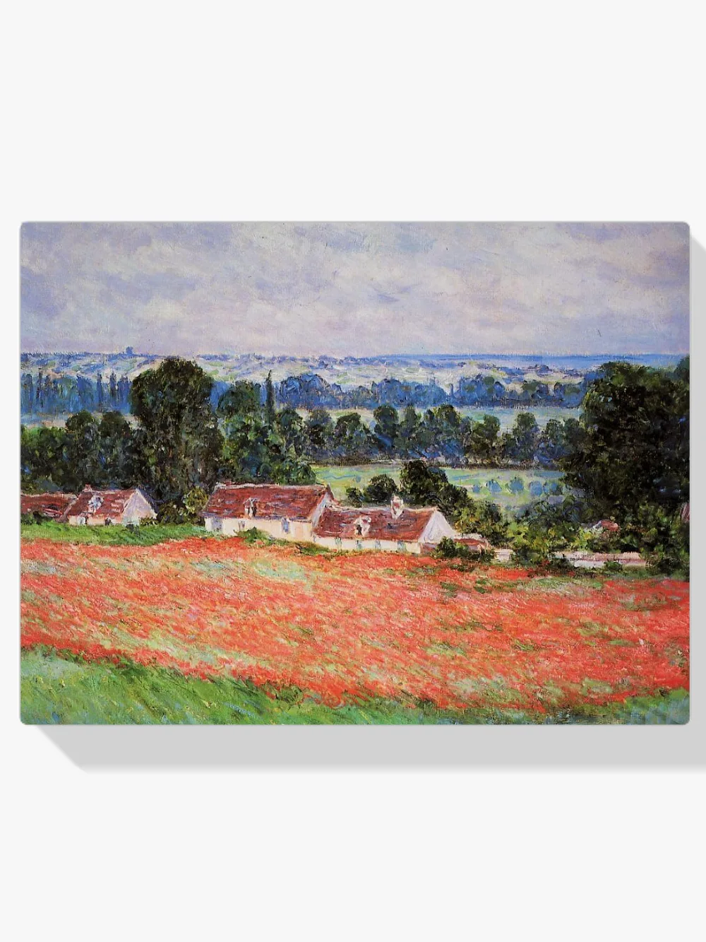 Pintar por números Campo de amapolas cerca de Giverny