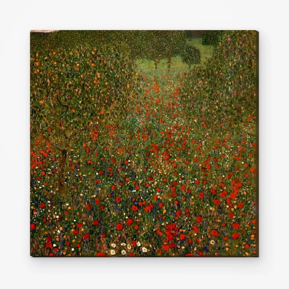 Pintar por Números - Campo de amapolas - Gustav Klimt