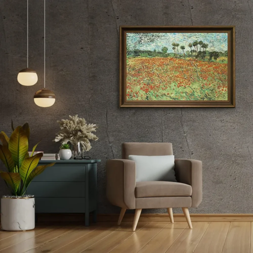 Pintar por números Campo de amapolas - Van Gogh – foto 2