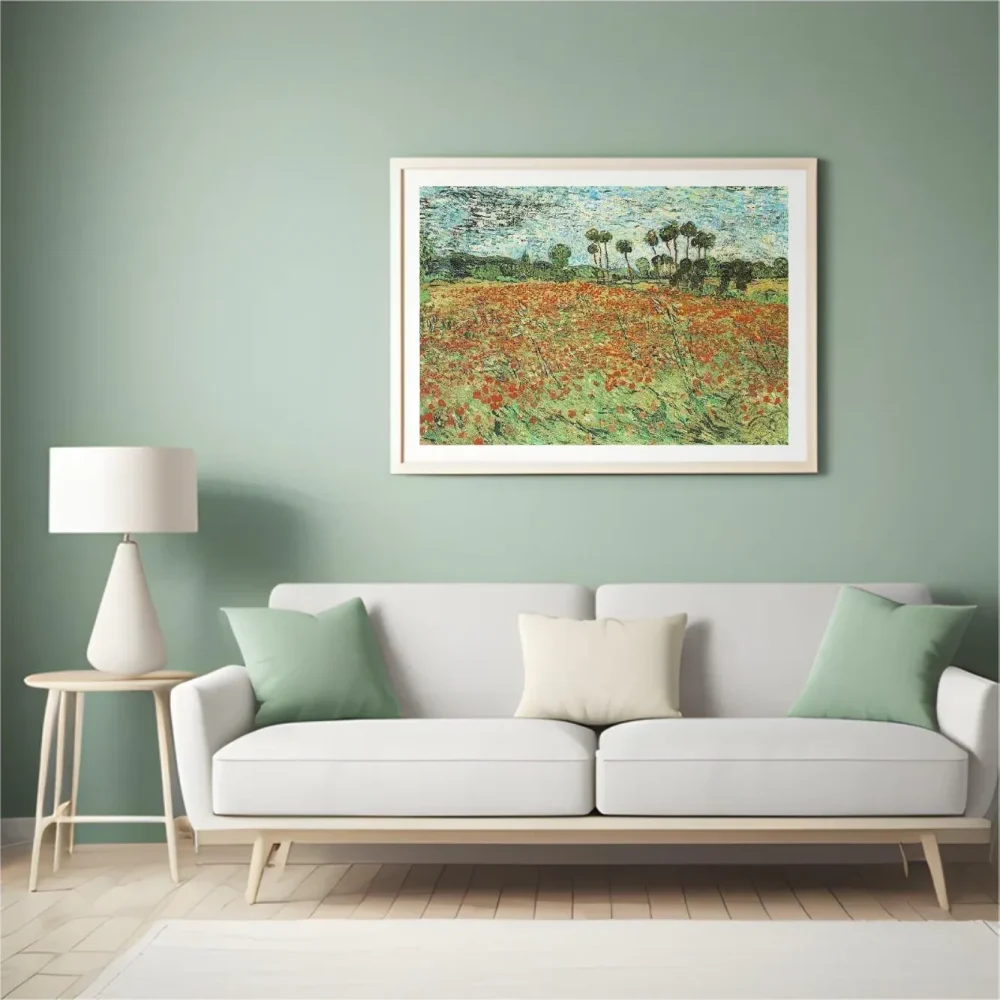Pintar por números Campo de amapolas - Van Gogh – foto 4
