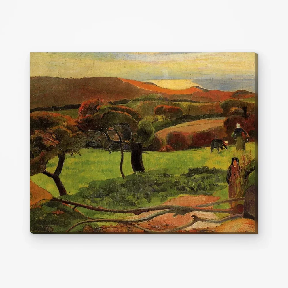 Pintar por Números - Campos bretones junto al mar (Le Pouldu)