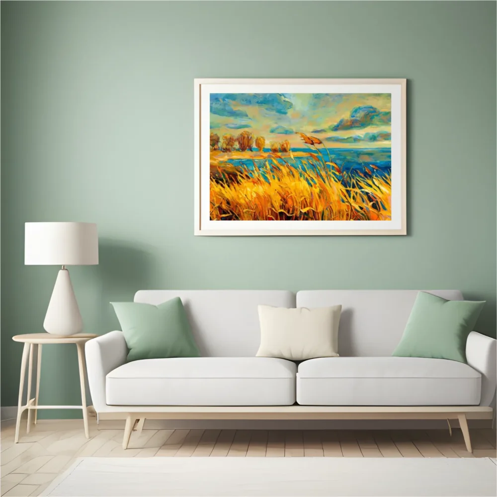 Pintar por números Campos dorados – foto 5