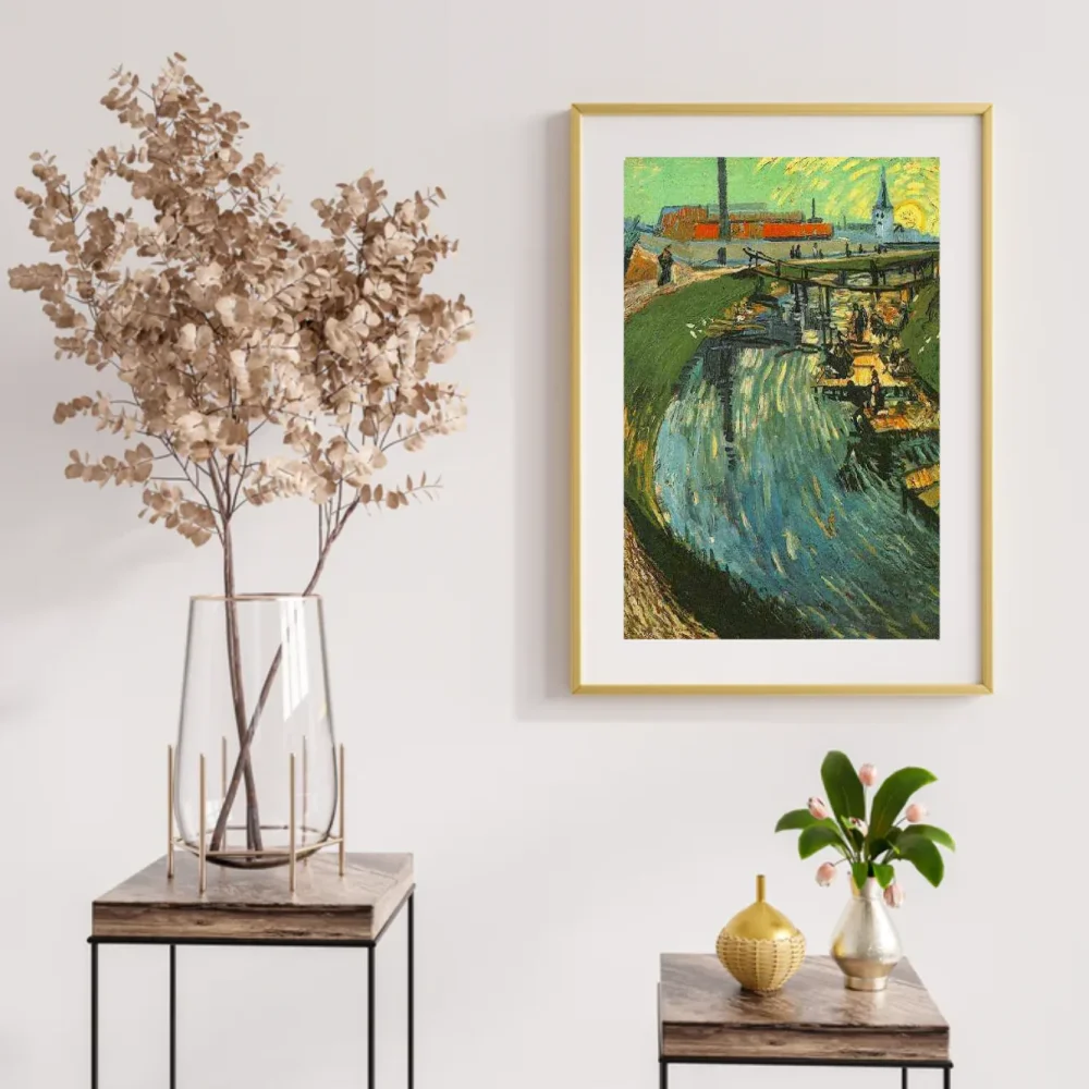 Pintar por números Canal con lavanderas – foto 2