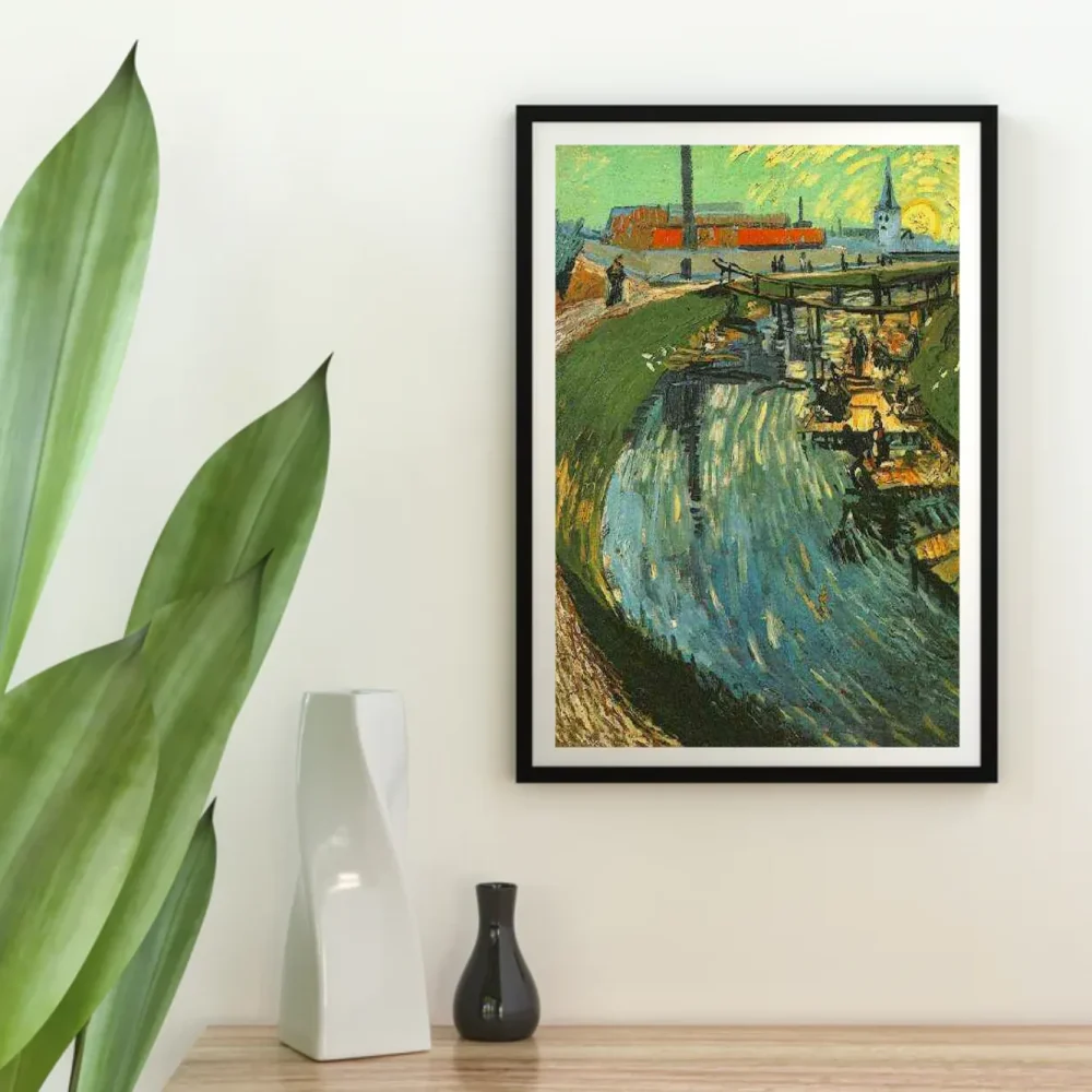 Pintar por números Canal con lavanderas – foto 4
