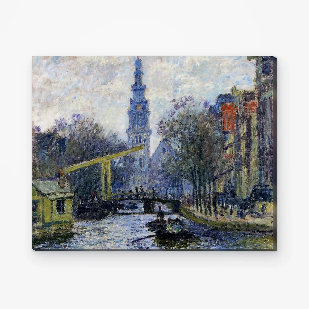 Pintar por Números - Canal en Ámsterdam