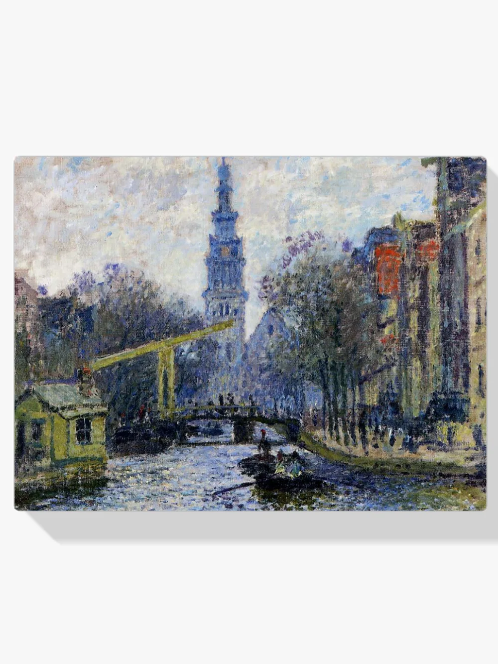 Pintar por números Canal en Ámsterdam