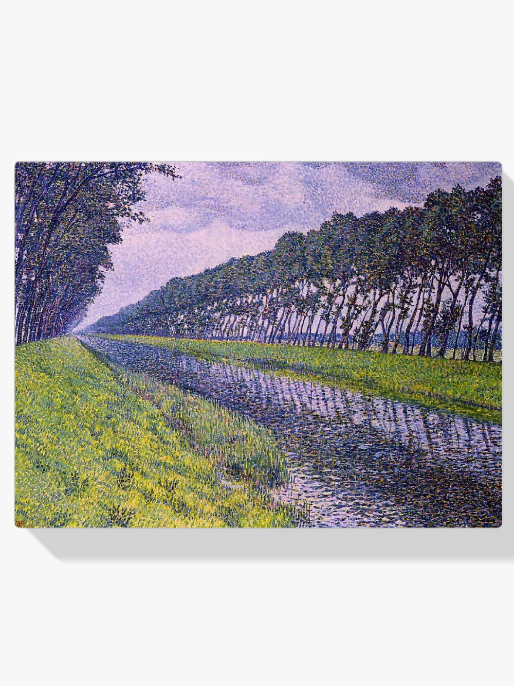 Pintar por números Canal en Flandes