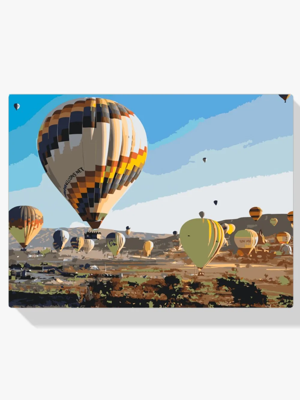 Pintar por números Capadocia