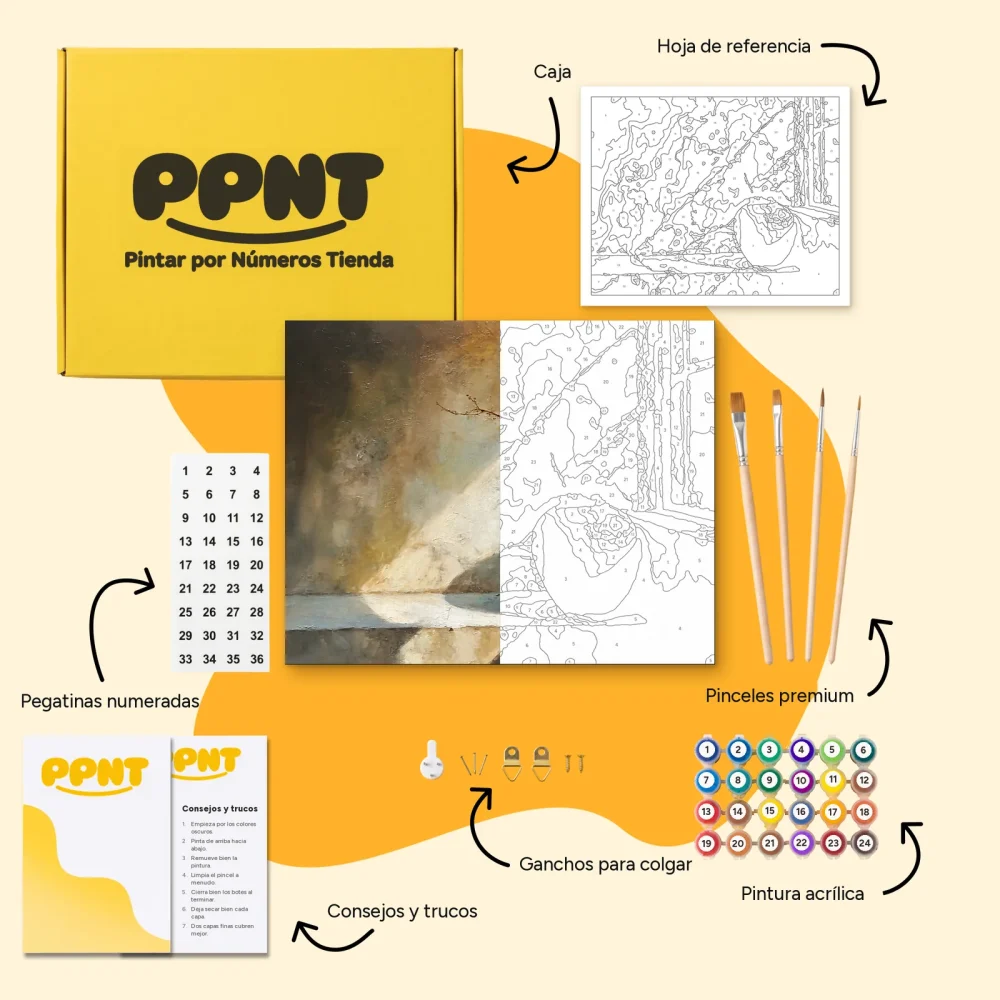 Pintar por Números - Capullos que despiertan