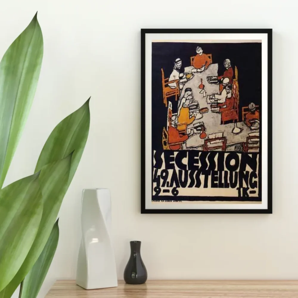 Pintar por números Cartel de la 49.ª exposición de la Secesión, 1918 – foto 4