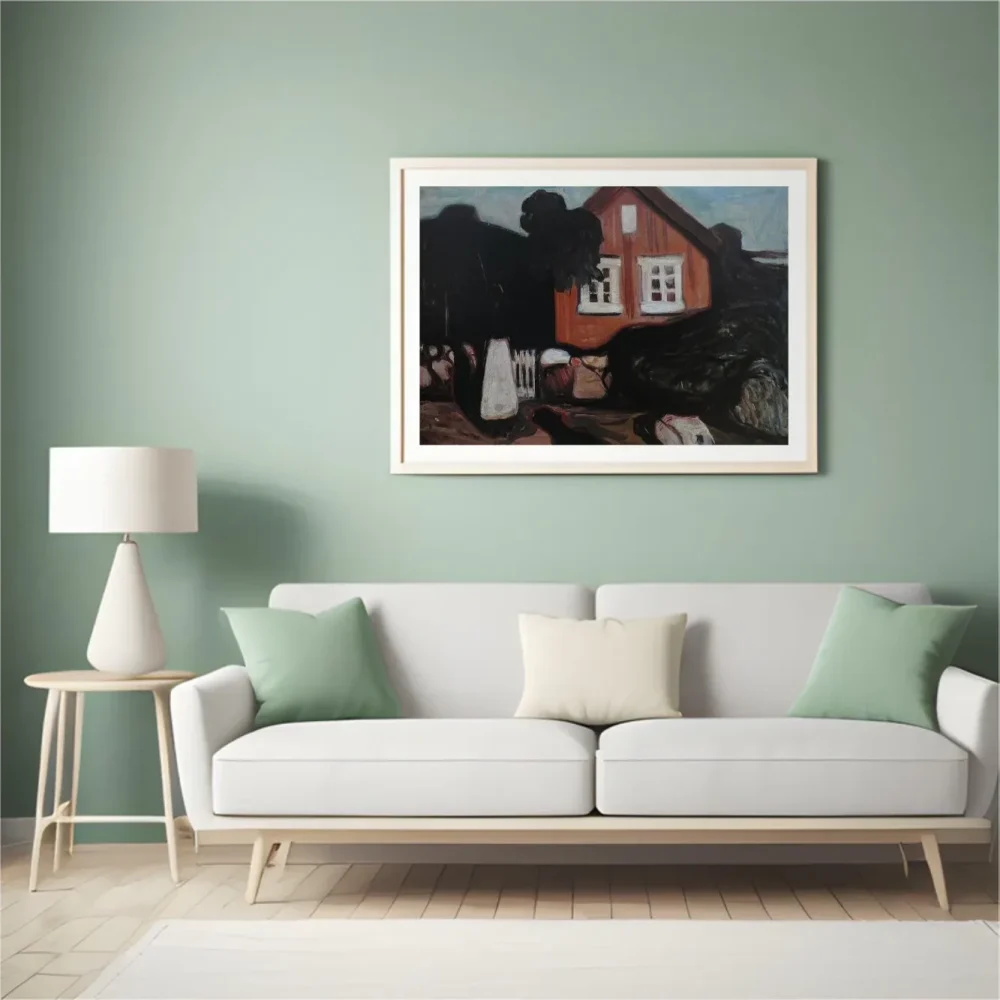 Pintar por números Casa a la luz de la luna – foto 4