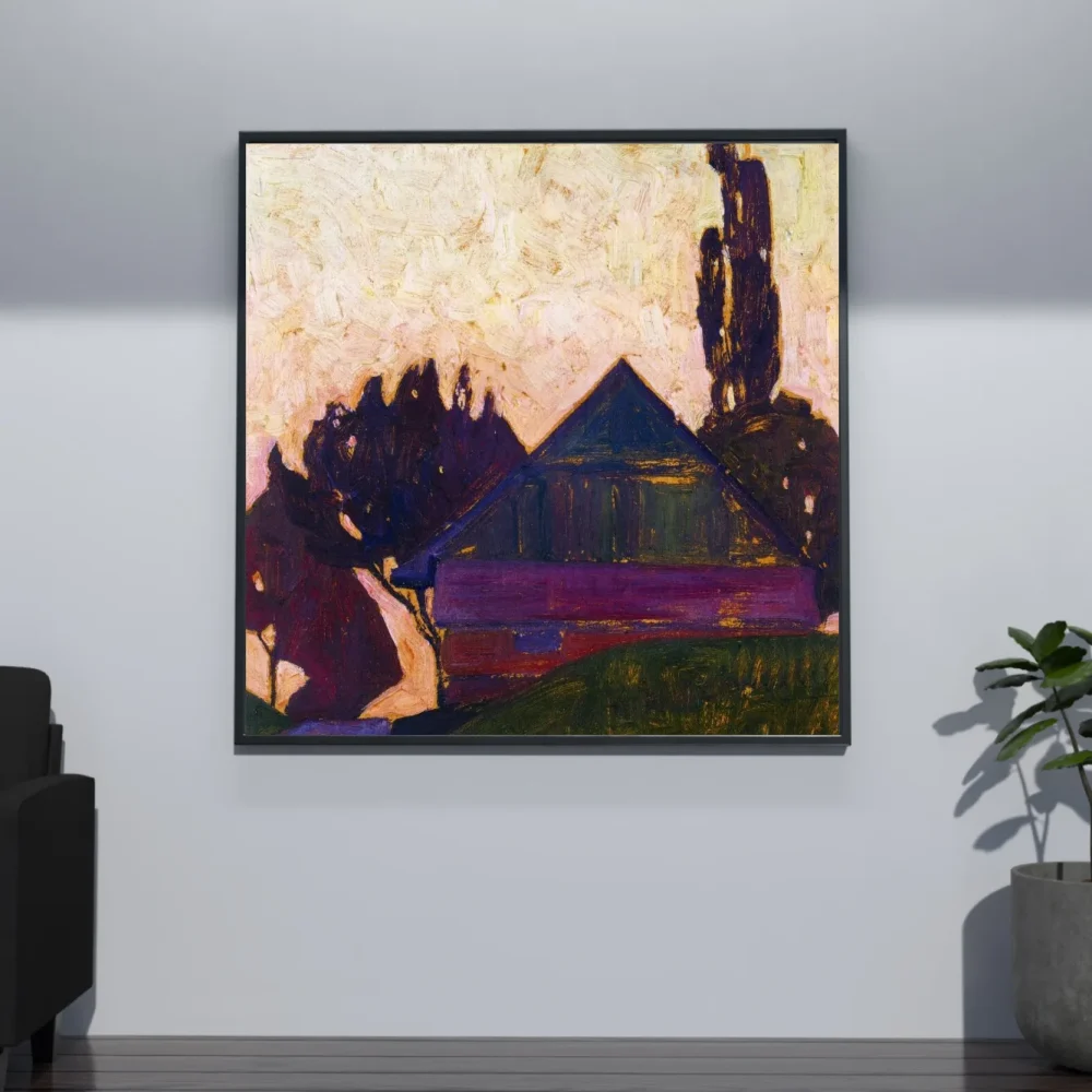 Pintar por números Casa entre árboles I – foto 4