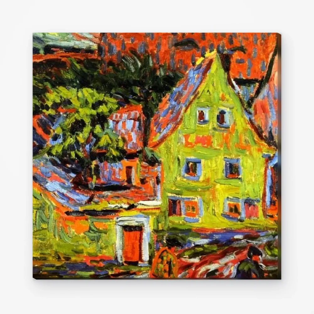 Pintar por Números - Casa verde