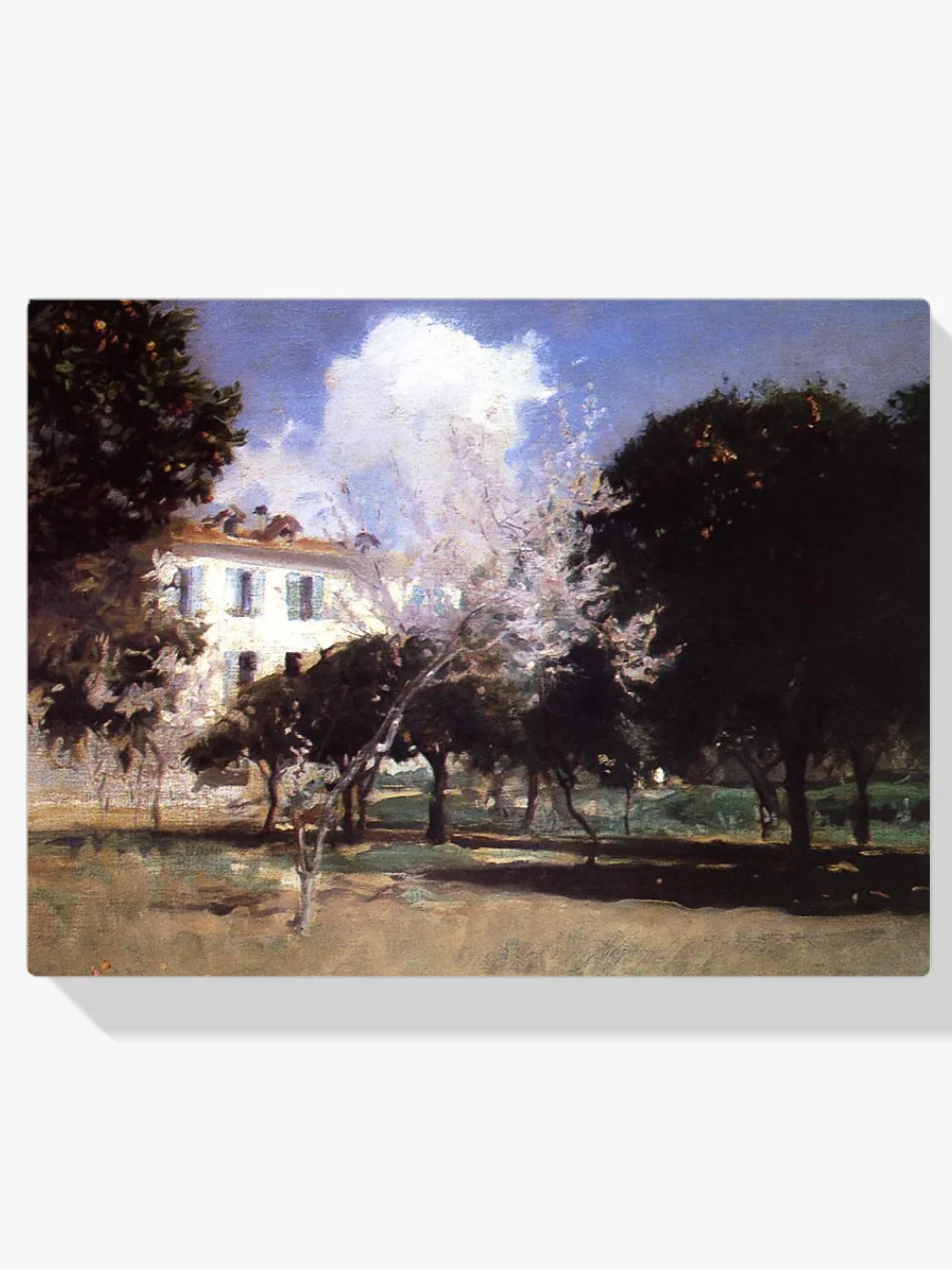 Pintar por números Casa y jardín