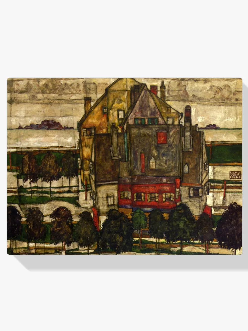 Pintar por números Casas aisladas