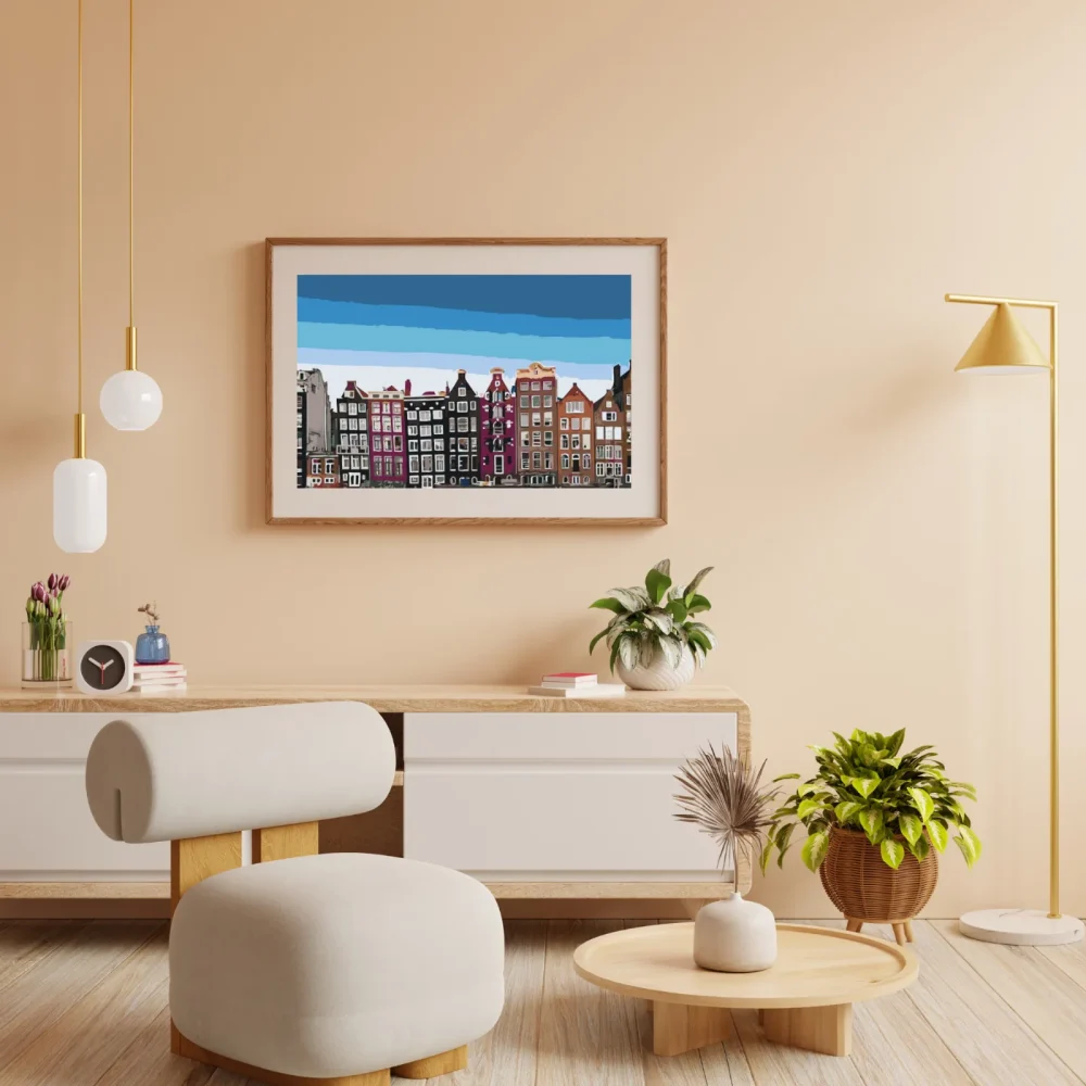 Pintar por números Casas de Ámsterdam 2 – foto 4