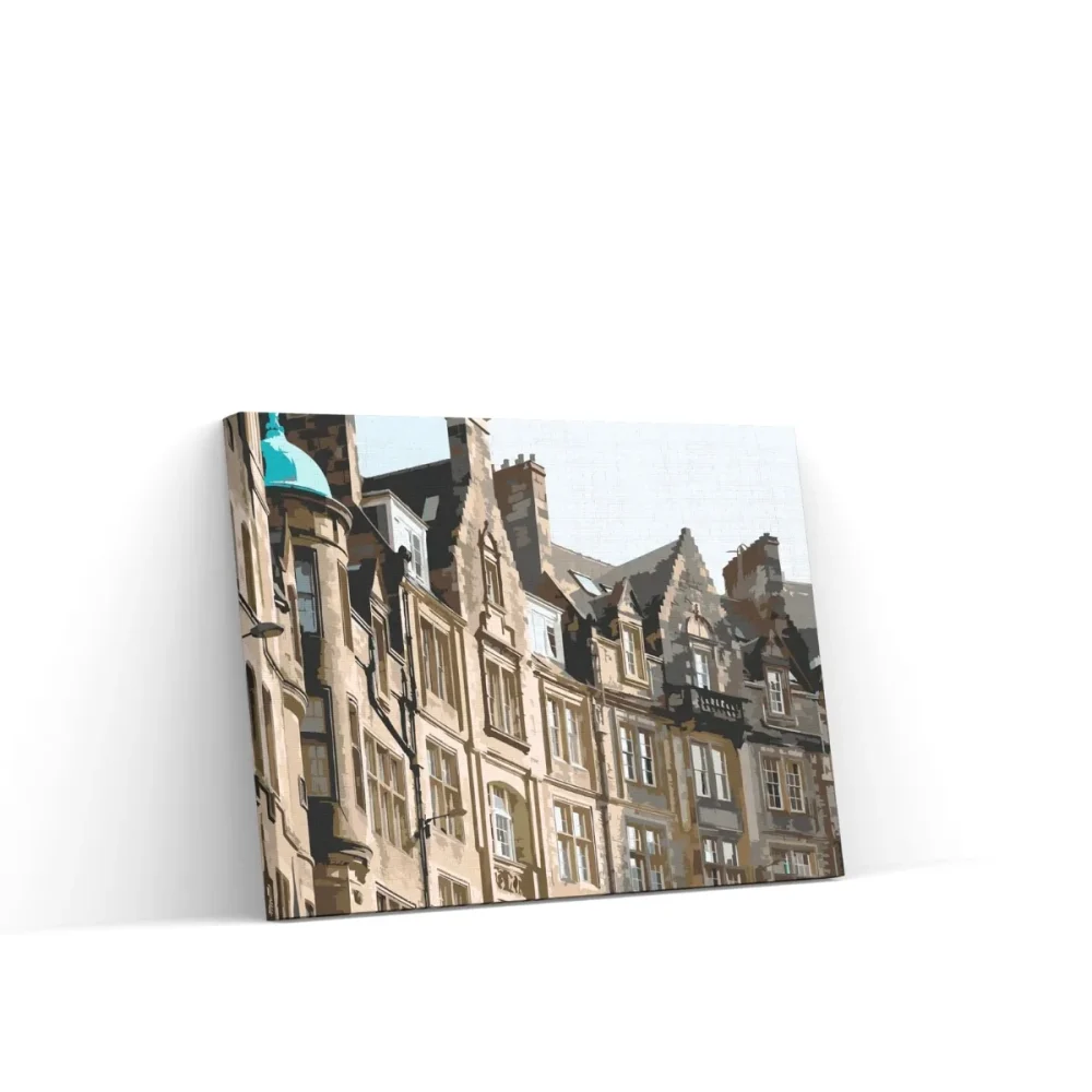 Pintar por números Casas de Edimburgo