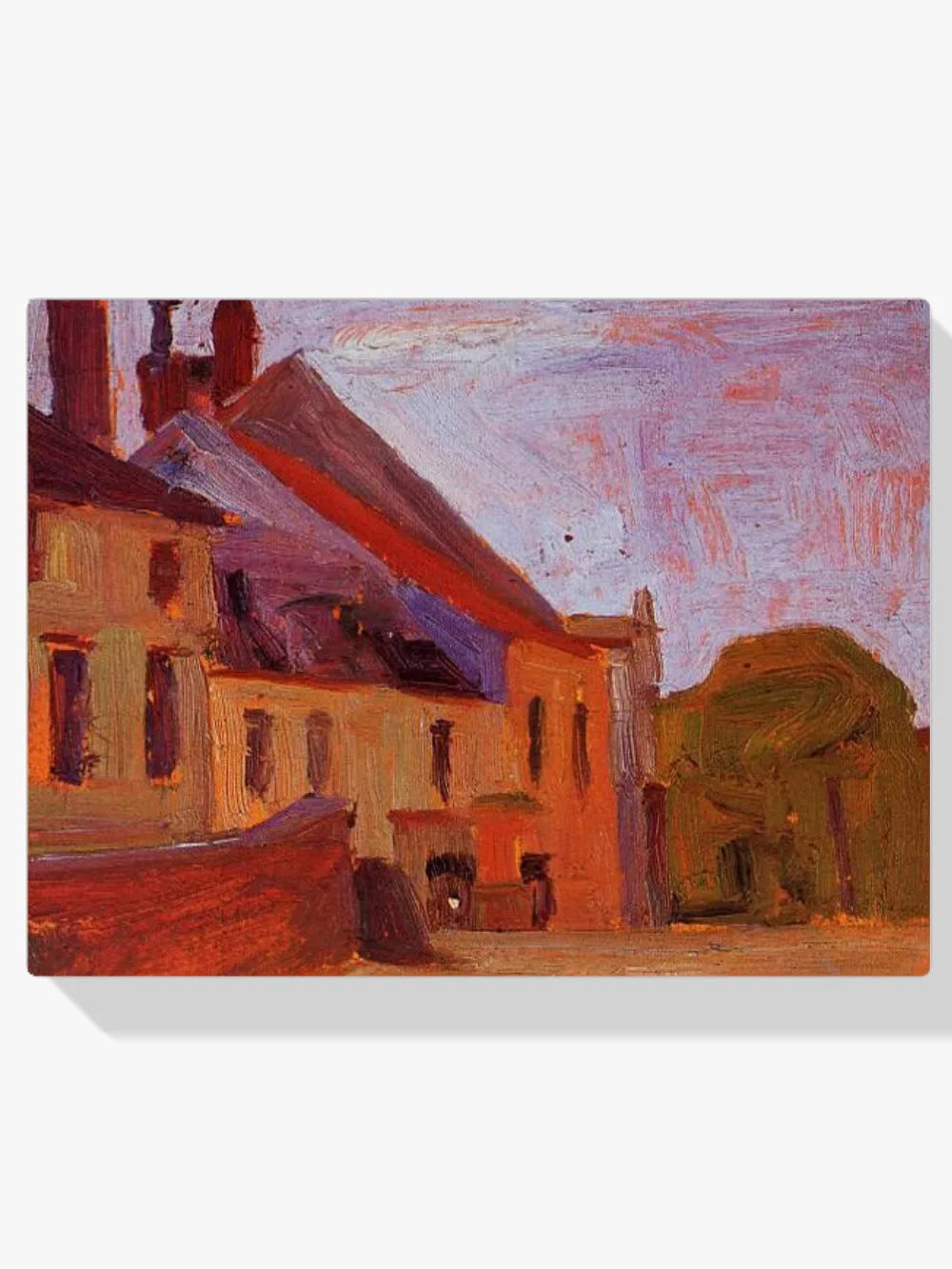 Pintar por números Casas en la plaza de Klosterneuburg