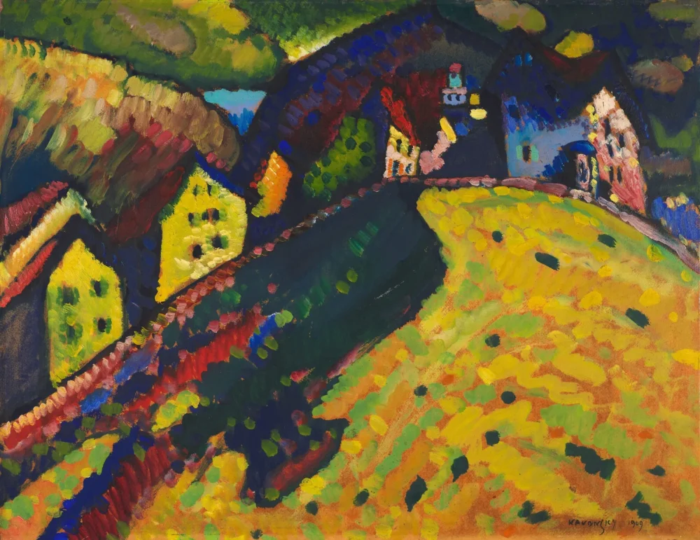 Pintar por números Casas en Murnau – foto 2
