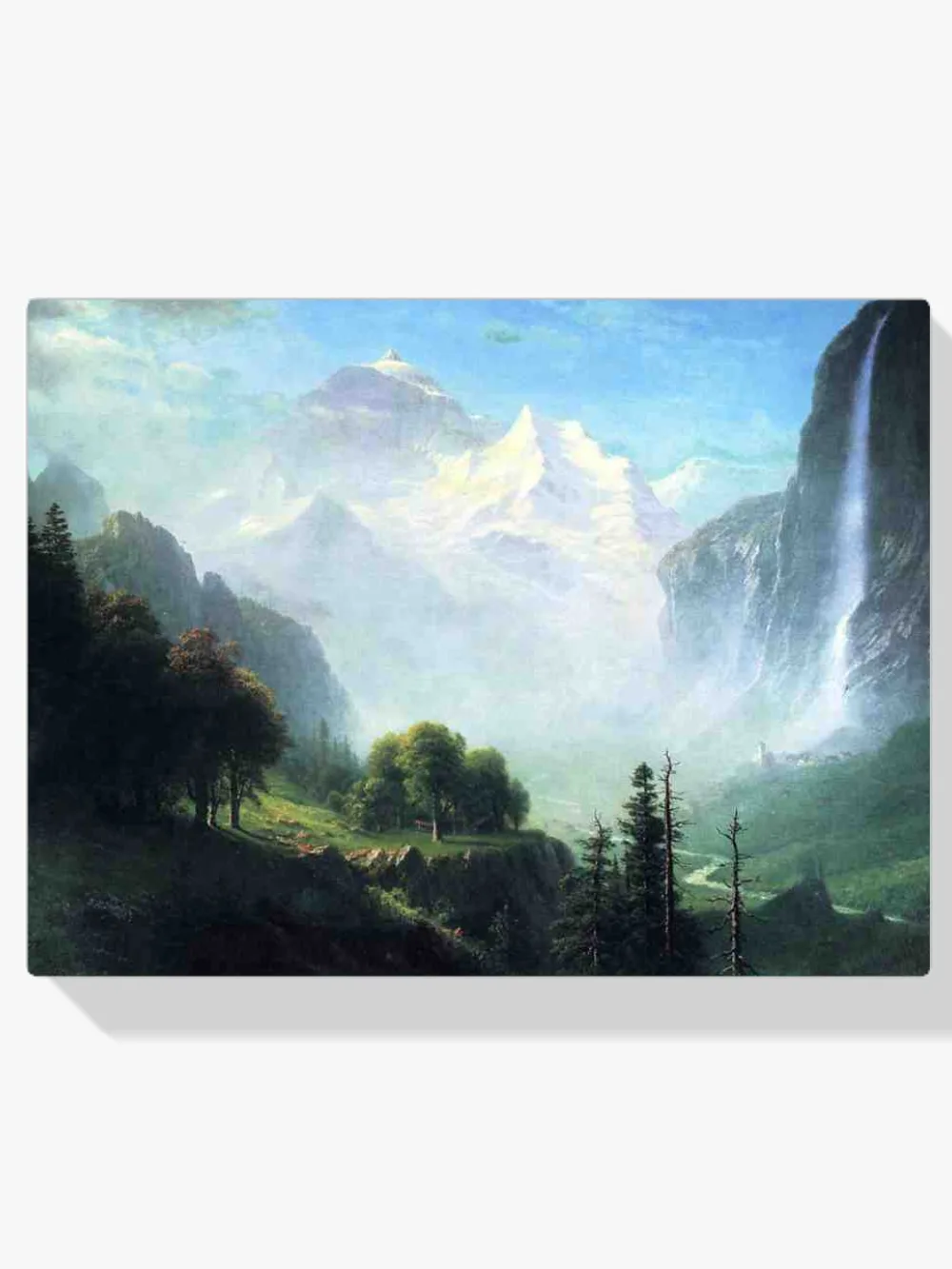 Pintar por números Cascadas de Staubbach en Lauterbrunnen, Suiza