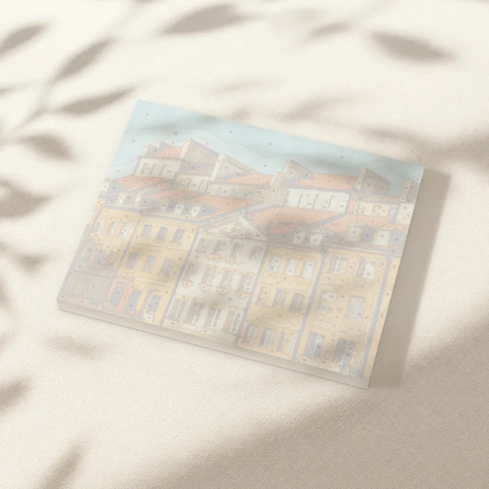 Pintar por Números - Casco antiguo de Varsovia