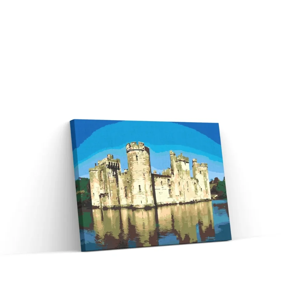 Pintar por números Castillo de Bodiam
