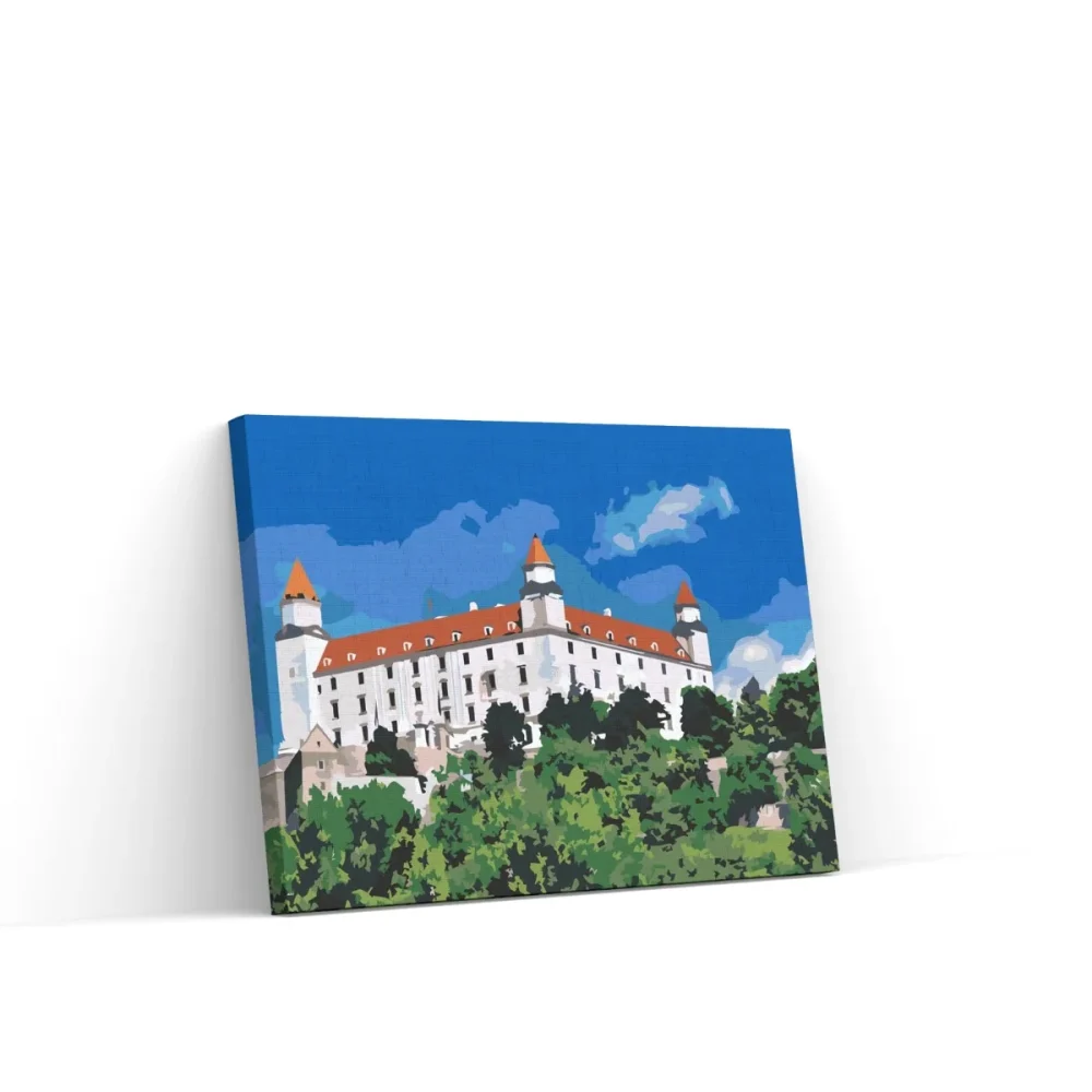 Pintar por números Castillo de Bratislava