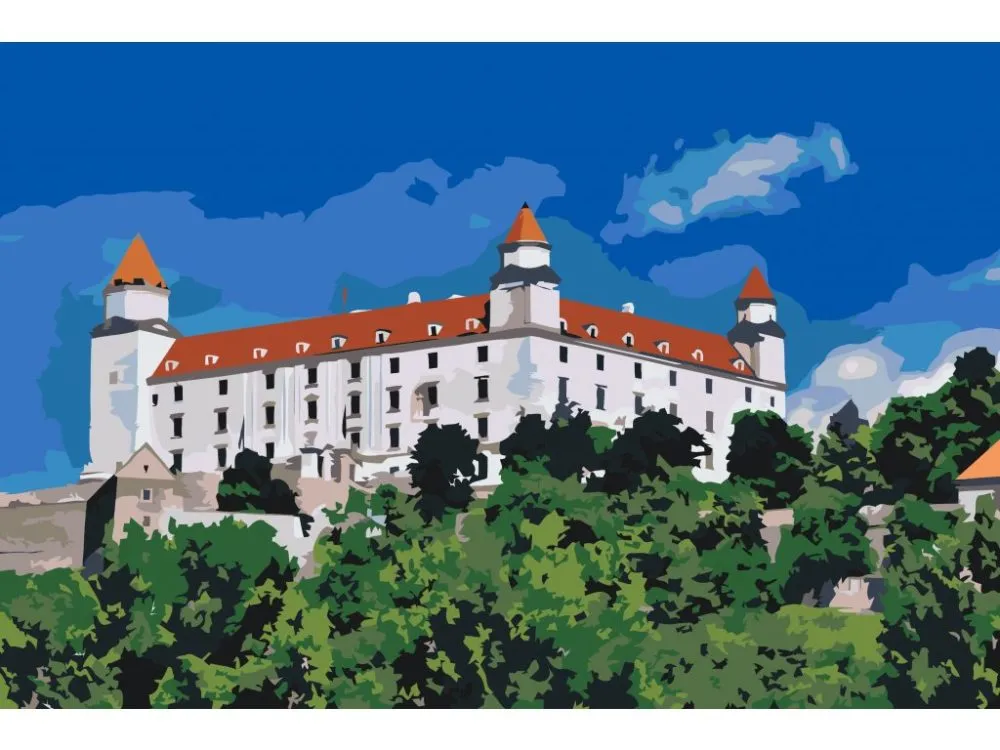 Pintar por números Castillo de Bratislava – foto 2