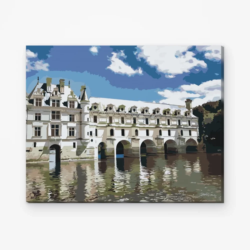 Pintar por Números - Castillo de Chenonceau