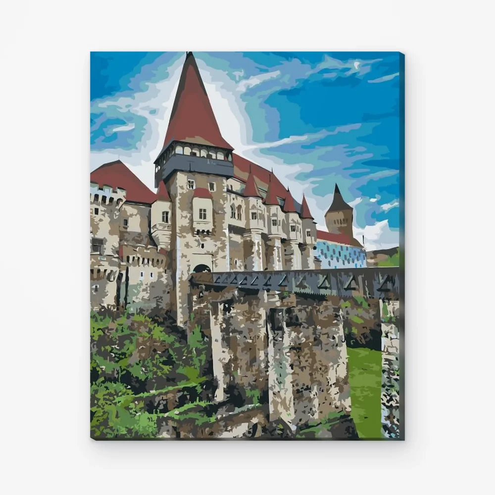 Pintar por Números - Castillo de Corvin, Rumanía 3