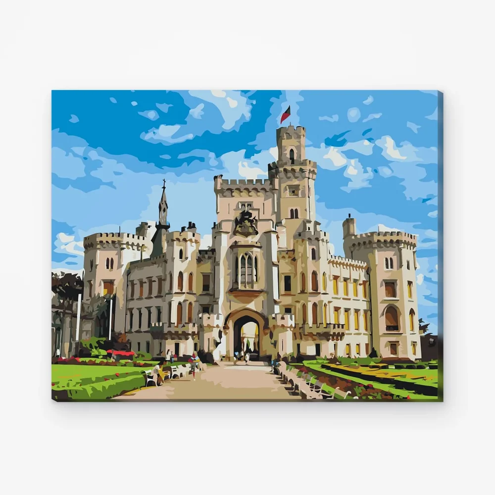 Pintar por Números - Castillo de Hluboká