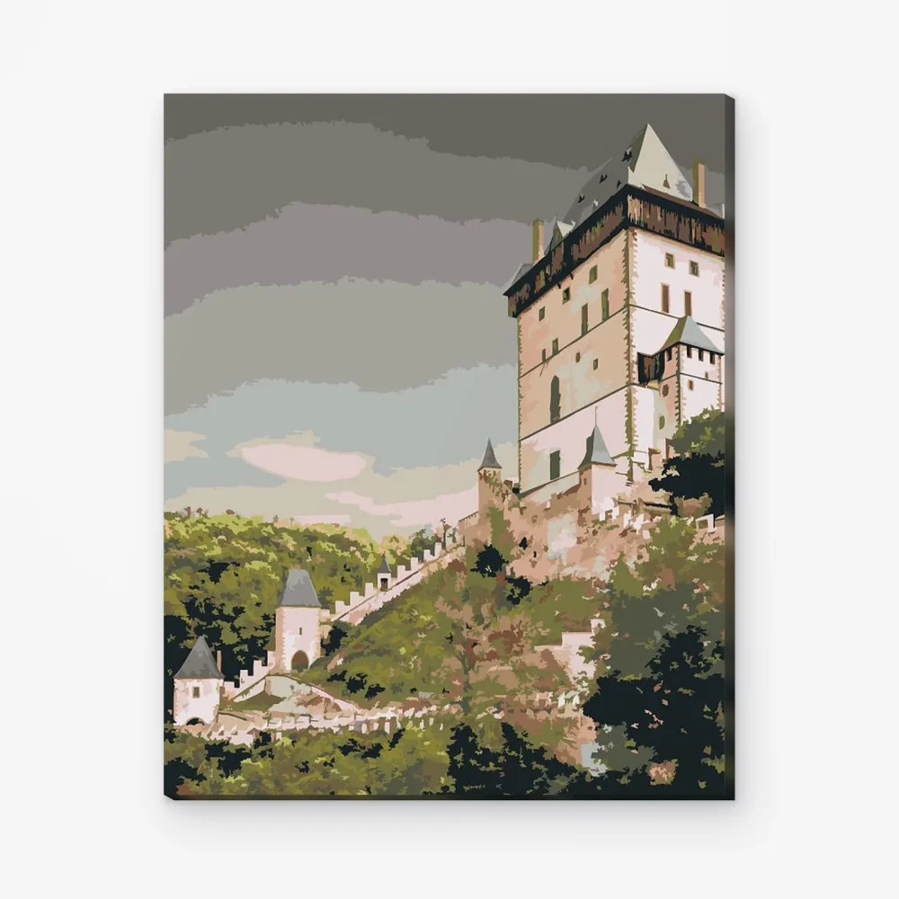 Pintar por Números - Castillo de Karlštejn 2