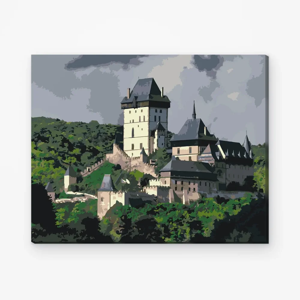 Pintar por Números - Castillo de Karlštejn 3