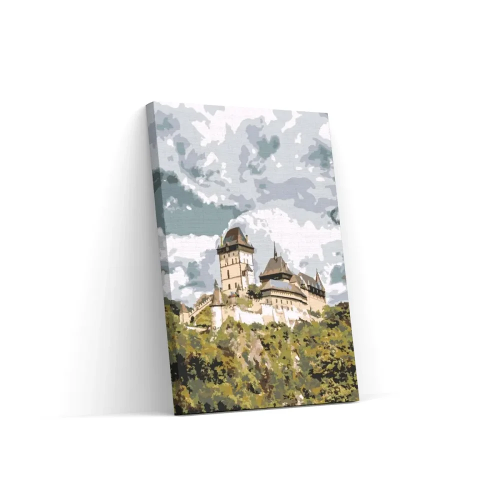 Pintar por números Castillo de Karlštejn 4