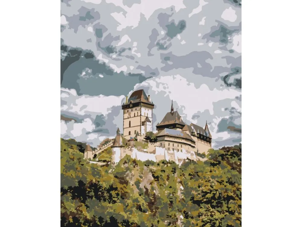 Pintar por números Castillo de Karlštejn 4 – foto 2